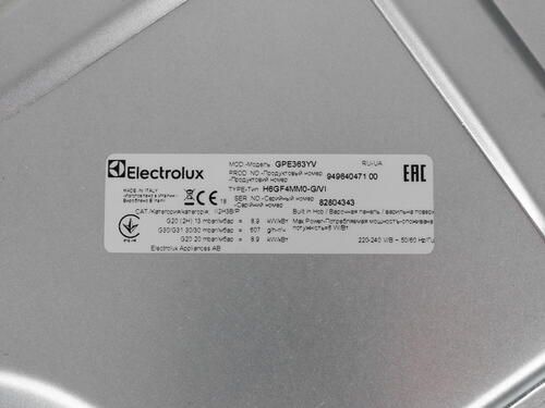 Газовая панель Electrolux GPE363YV
