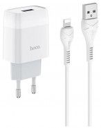 СЗУ HOCO C72A Glorious single port charger set Lightning белый