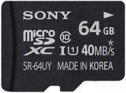 карта памяти micro SDHC SONY 64Гб класс 10 UHS