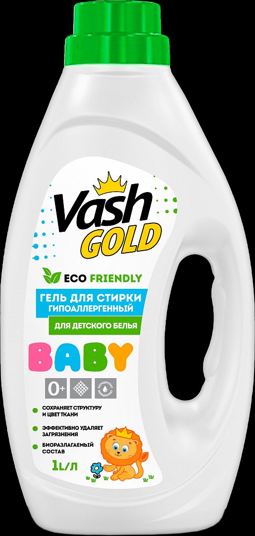гель для стирки Vash Gold BABY "Eco Friendly" 1л