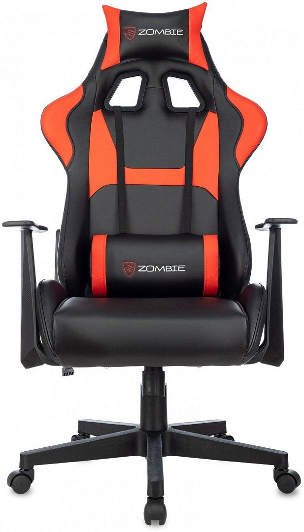 Игровое кресло ZOMBIE Game Penta черный/красный