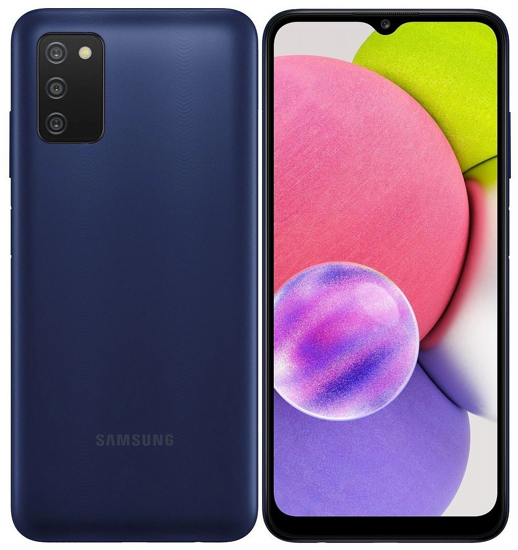 Смартфон SAMSUNG SM-A037F/DS Galaxy A03s 32GB blue - синий
