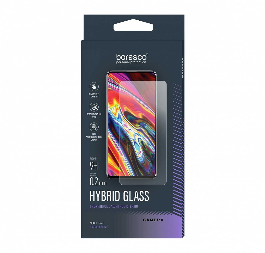 Hybrid Glass для Samsung Galaxy A22/M22 BORASCO 40457