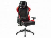 Игровое кресло ZOMBIE Viking 5 Aero/Black+Red черный/красный