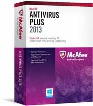 ПО McAfee Anti-Virus Plus 2013 для 3