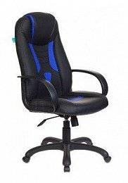 Игровое кресло ZOMBIE Viking-8 Blue черный/синий