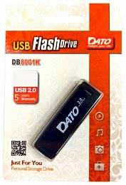USB Flash 16Gb DATO DB8001 черный