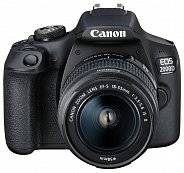 Фотоаппарат зеркальный CANON EOS 2000D EF-S 18-55 III