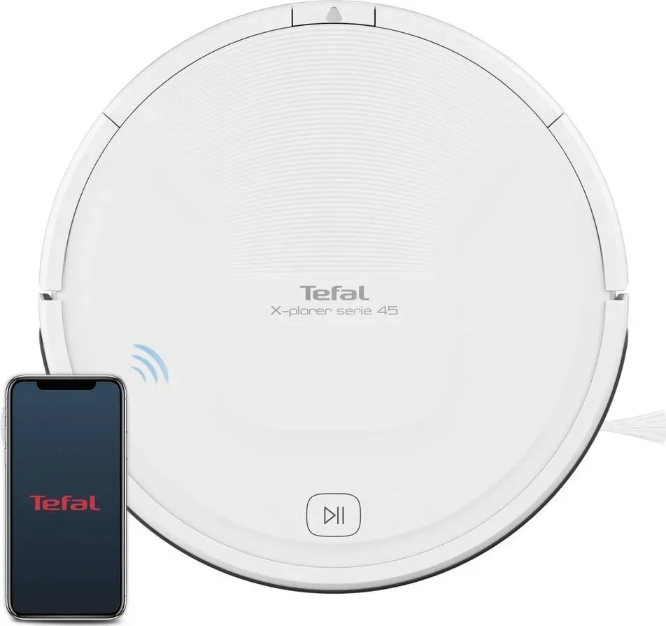 Пылесос робот TEFAL RG8227WH купить в интернет магазине, цена 18 990 руб в  ЭЛЕКС