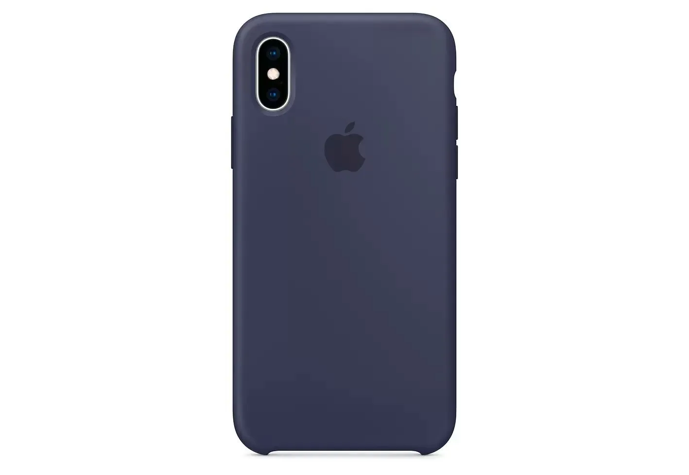 Чехол для iPhone XS Apple Silicone Case Midnight Blue купить в интернет  магазине, цена 3 490 руб в ЭЛЕКС