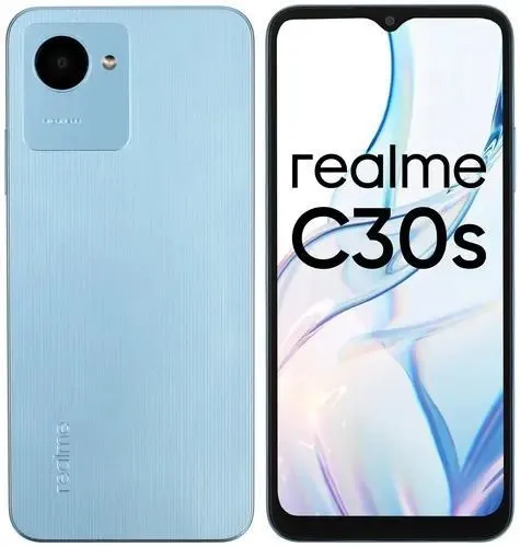 Смартфон REALME C30s 3/64 blue - синий