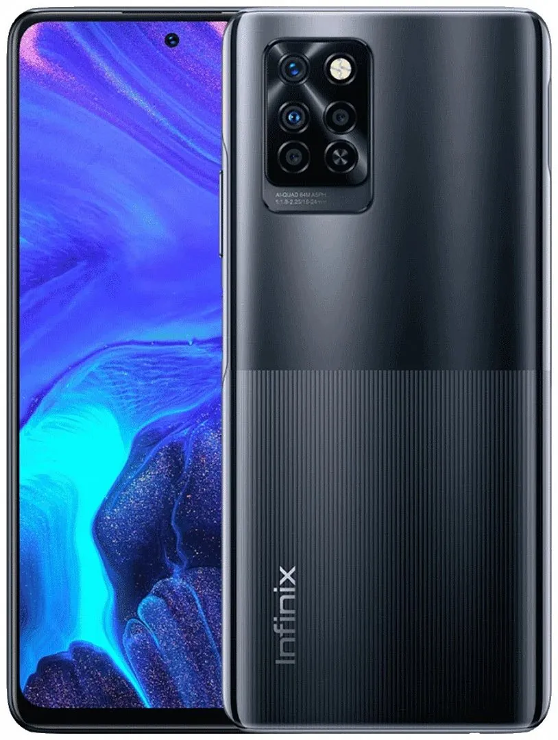 Смартфон INFINIX NOTE 10 Pro 8/128GB black - черный купить в интернет  магазине, цена 19 990 руб в ЭЛЕКС