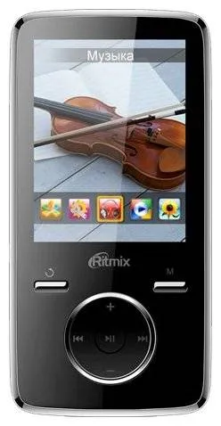 Flash Плеер RITMIX RF-7650 8Gb Black - Черный Купить В Интернет.