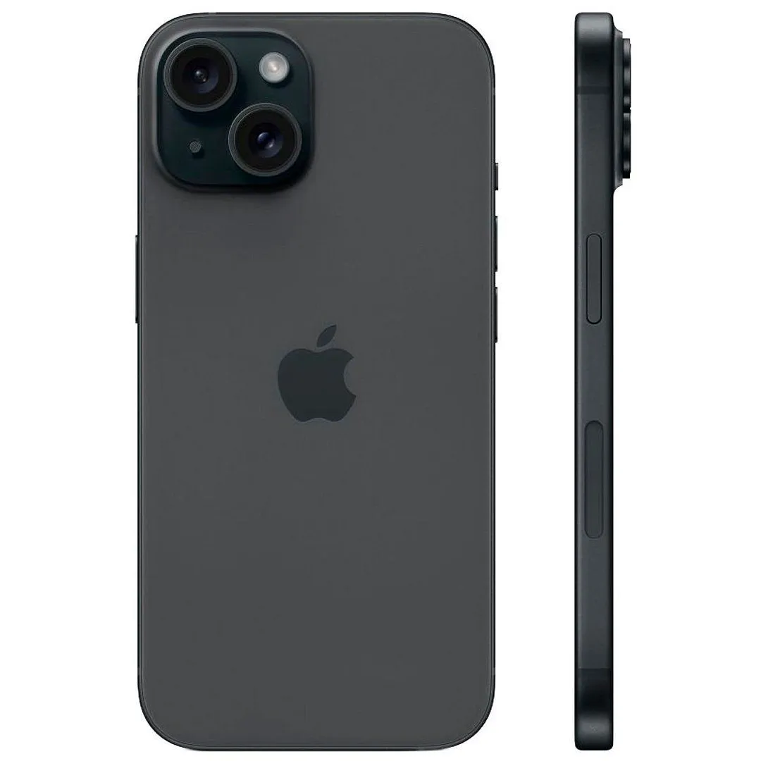 Смартфон Apple iPhone 15 128GB black - черный купить в интернет магазине,  цена 124 490 руб в ЭЛЕКС