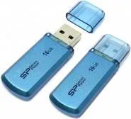 USB Flash 16Gb SILICON POWER Helios 101 синий