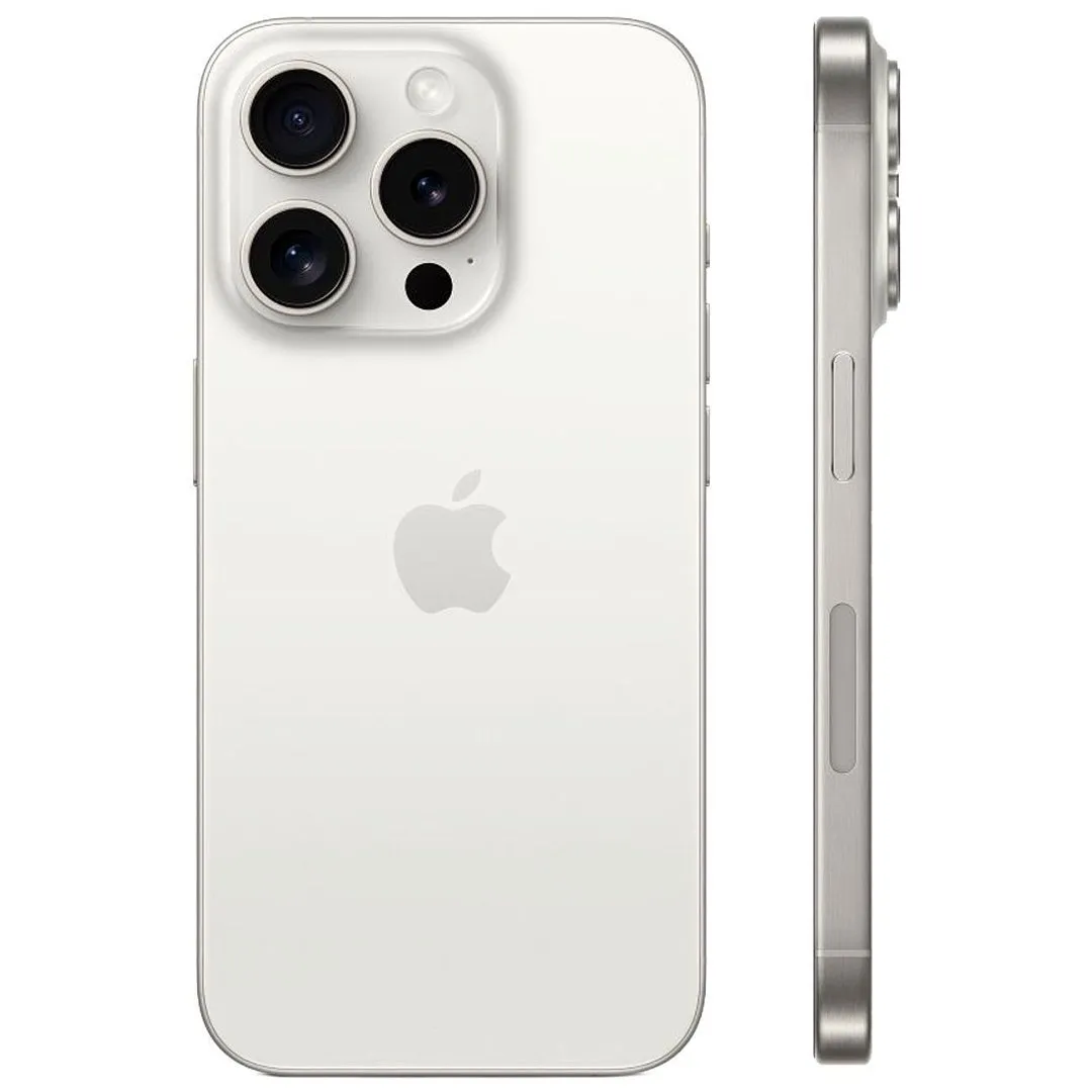 Смартфон Apple iPhone 15 Pro 128GB white titan купить в интернет магазине,  цена 159 990 руб в ЭЛЕКС