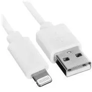 Кабель USB 2.0 CANYON MFI-3 lightning белый