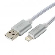 Кабель USB 2.0 CABLEXPERT Ultra 5A Type-C 1м серебристый