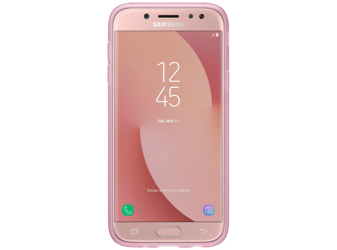 Чехол для Galaxy J5 2017 SAMSUNG JellyCover накладка розовый купить в  интернет магазине, цена 10 руб в ЭЛЕКС