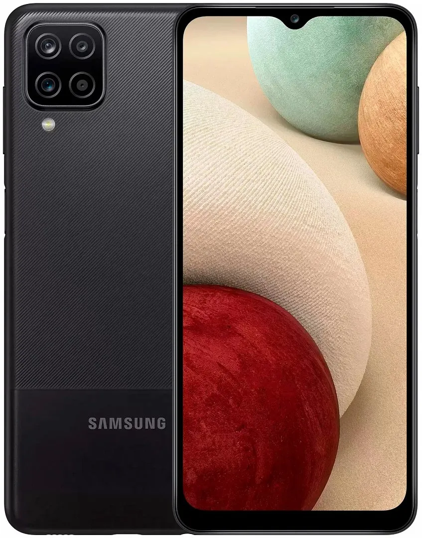 Смартфон SAMSUNG SM-A127F/DSN Galaxy A12 2021 64gb black - черный купить в интернет  магазине, цена 15 990 руб в ЭЛЕКС