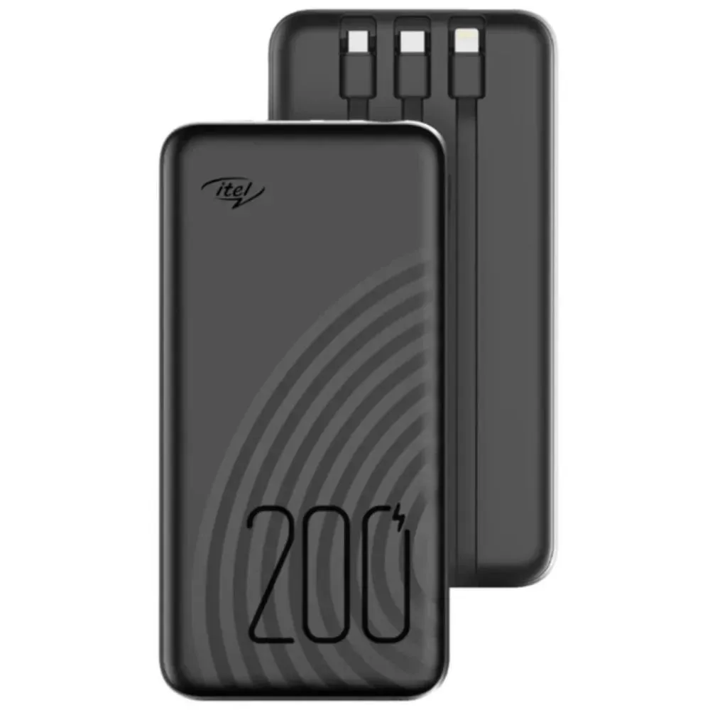 Внешний аккумулятор ITEL Star 200С 20000mAh 2.1A черный купить в интернет  магазине, цена 1 890 руб в ЭЛЕКС