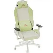 Игровое кресло ZOMBIE Epic Pro белый/зеленый