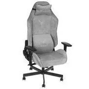Игровое кресло KNIGHT N1 Fabric серый