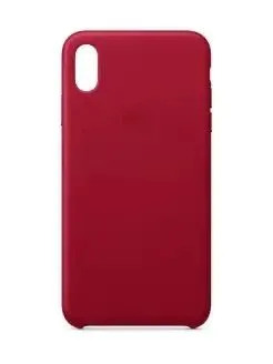 Чехол для iPhone XS Max Apple Leather Case
