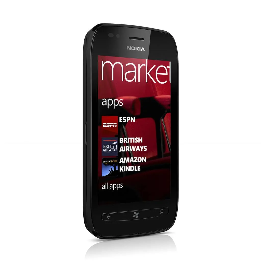 Смартфон NOKIA 710 black - черный купить в интернет магазине, цена 3 990  руб в ЭЛЕКС