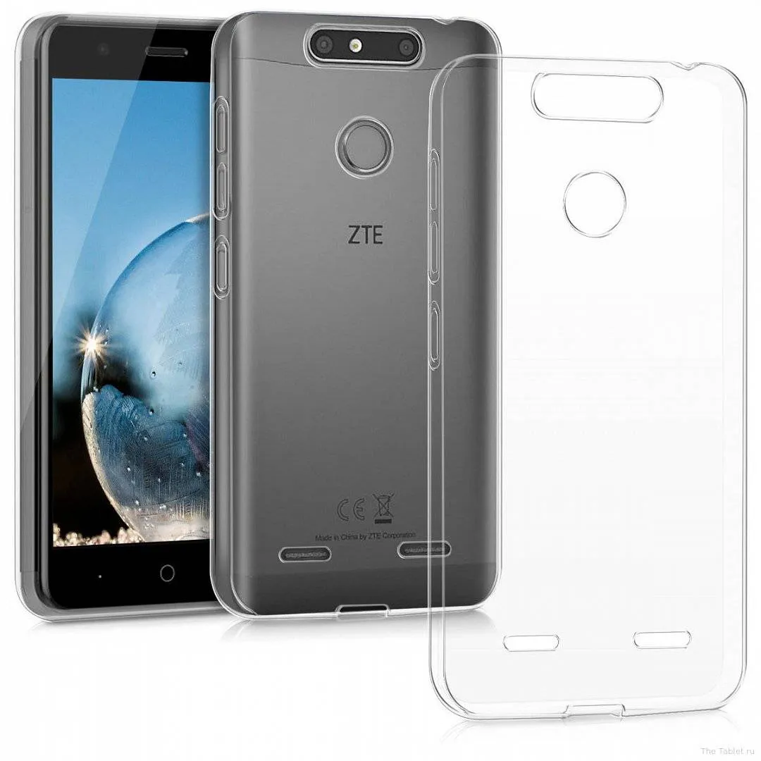 Чехол для ZTE Blade V8 Mini ZTE силиконовый прозрачный купить в интернет  магазине, цена 10 руб в ЭЛЕКС