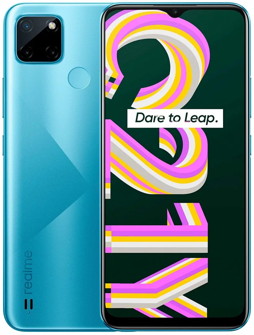 Смартфон REALME C21Y 3/32 blue - синий купить в интернет магазине, цена 6  990 руб в ЭЛЕКС