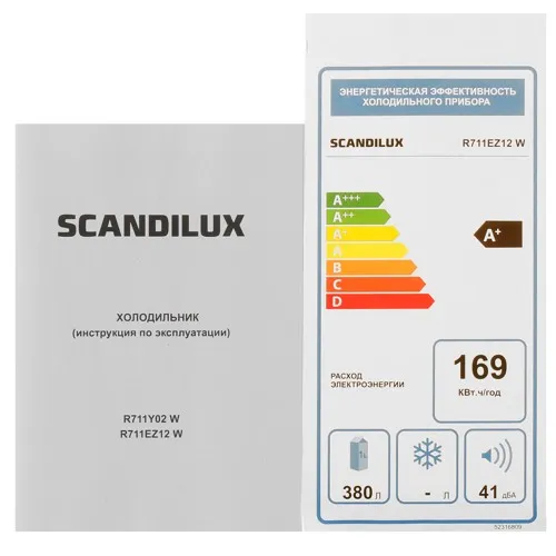 Холодильник Scandilux R711EZ12 W