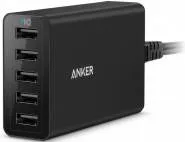 СЗУ ANKER PowerPort 5, 40W, 8A черный