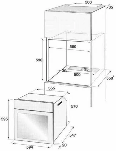 Встраиваемый электрический духовой шкаф beko bie21300b