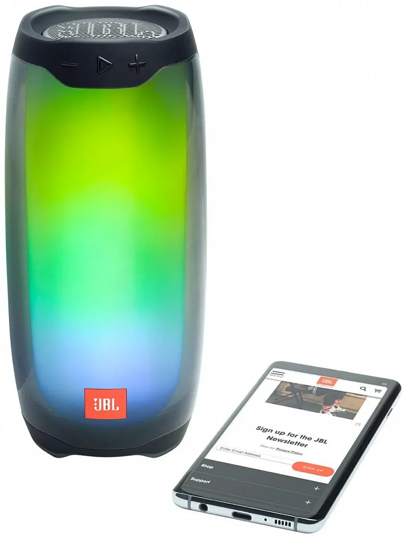 Портативная акустика JBL Pulse 4 черный купить в интернет магазине, цена 12  490 руб в ЭЛЕКС