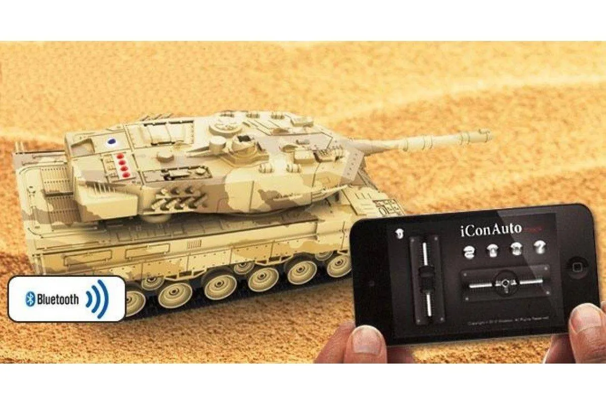 Радиоуправляемый танк iConTank Bluetooth зеленый купить в интернет  магазине, цена 3 190 руб в ЭЛЕКС