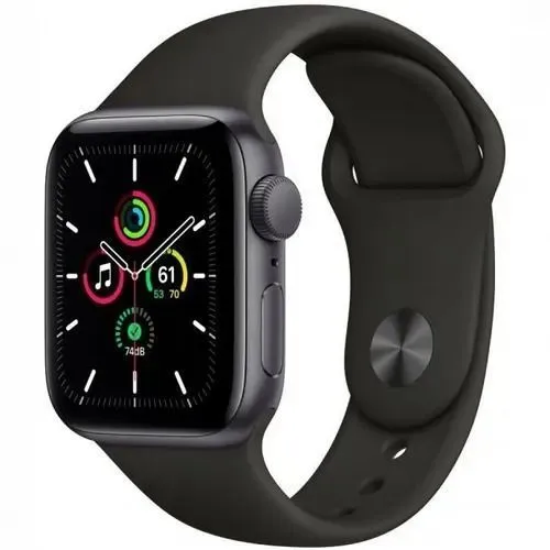 Apple Watch SE GPS 40mm Space Grey Aluminium Case with Midnight Sport Band 25 990