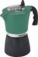 Гейзерная кофеварка VITESSE VS-2643 зеленый