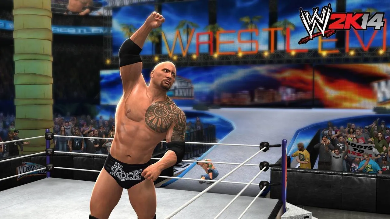 Игра для XBOX 360 WWE 2K14 (рус. док.) купить в интернет магазине, цена 1  590 руб в ЭЛЕКС