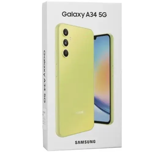 Смартфон Samsung Galaxy A34 5G SM-A346E 6/128Gb SM-A346E green - зеленый