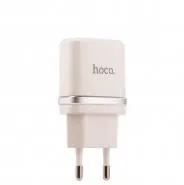 СЗУ HOCO C12 Smart 2*USB + lightning белый