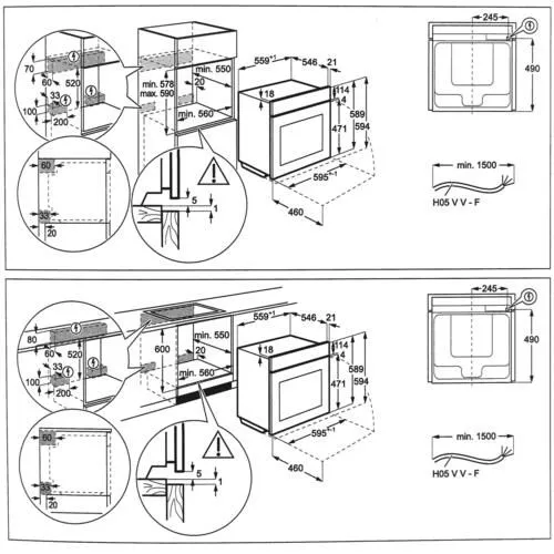 Духовой шкаф electrolux oed5c50z инструкция