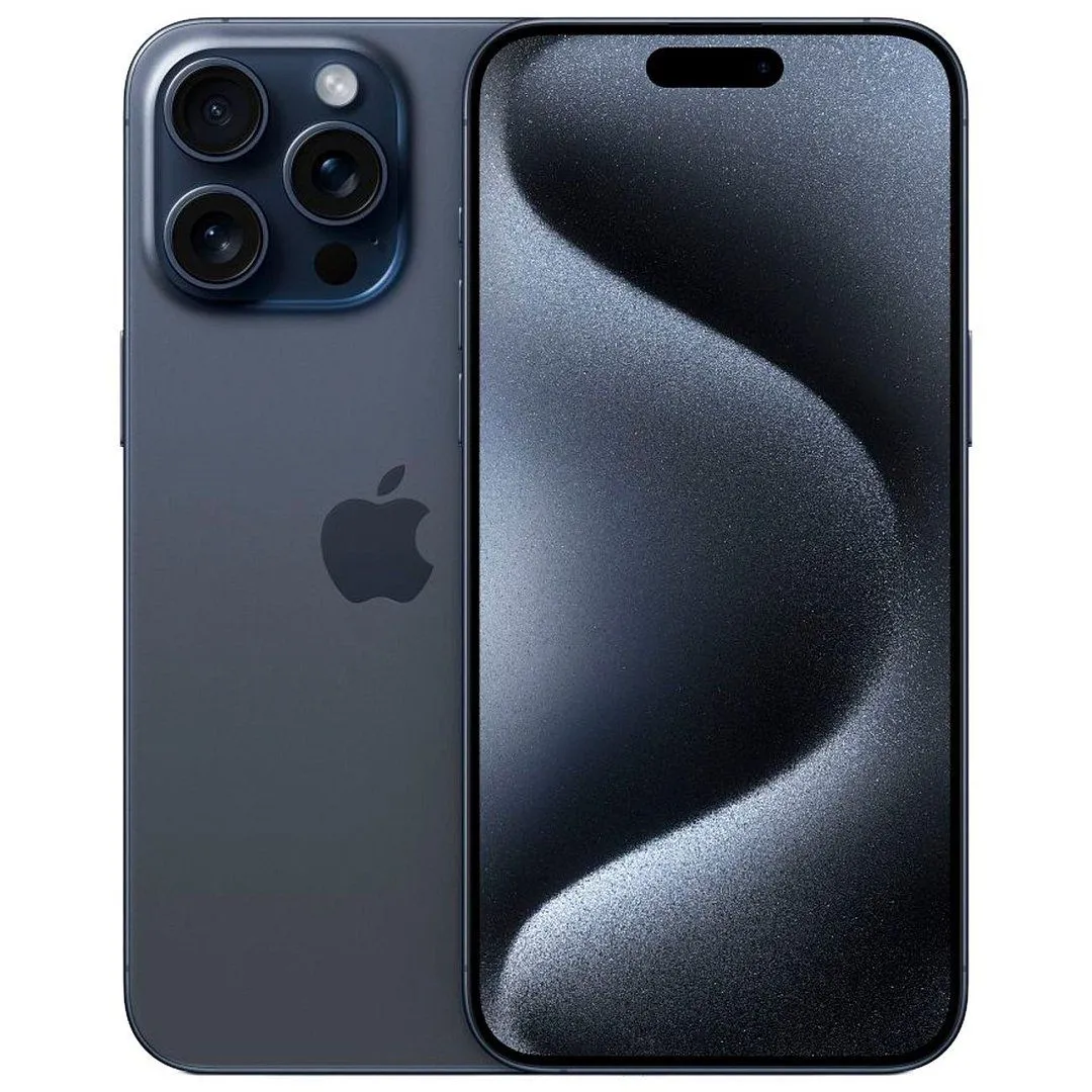 Смартфон Apple iPhone 15 Pro Max 256GB blue titan купить в интернет  магазине, цена 194 990 руб в ЭЛЕКС