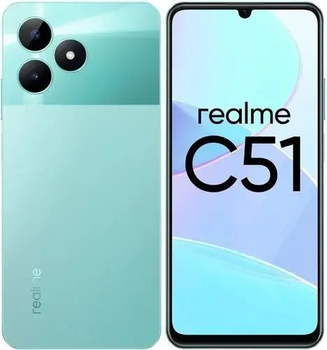Смартфон REALME C51 4/128 green - зеленый