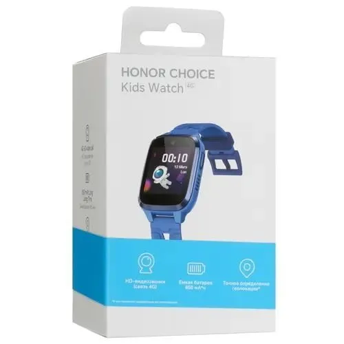 Смарт-часы HONOR 4G KIDS blue - синий