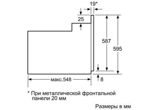 Духовой шкаф bosch hbj558yw0q белый