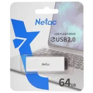 USB Flash 64Gb Netac U185 NT03U185N-064G-20WH