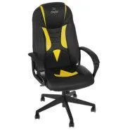 Игровое кресло ZOMBIE 8 Yellow черный/желтый