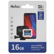 карта памяти micro SDHC Netac 16GB