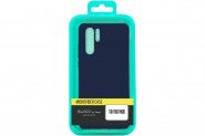 Чехол для Galaxy A31(315) BORASCO Soft Touch с микрофиброй синий